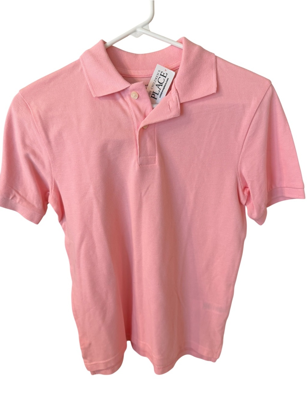 The Children’s Place Pink Polo Shirt Boys L‎ 10/12 New With Tags